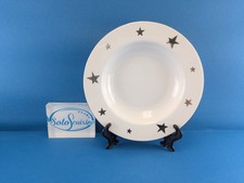 Ikea Ensta Suppenteller 23,5cm Silberne Sterne