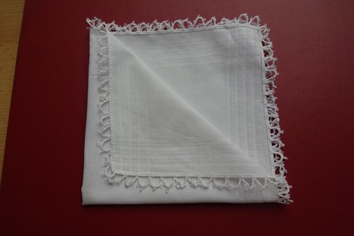 Damentaschentuch occhi spitze - damentaschentuch,