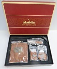 Paike Aladdin Geschenk Set Flachmann Feuerzeug Taschenmesser Schlüsselanhänger