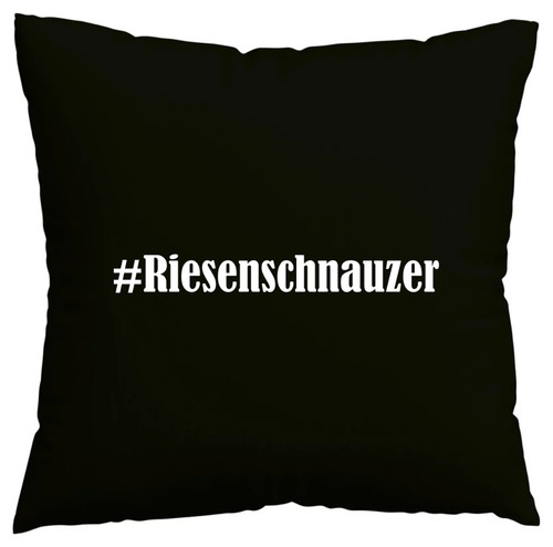 Kissenbezug riesenschnauzer i - kissenbezug, #riesenschnauzer