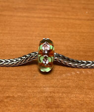 Original Trollbeads Eiche Unikat Ameise auf rot/grünem Sockel #115