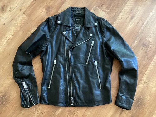 Diesel lederjacke büffelleder - diesel,