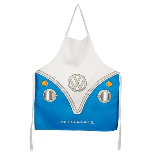 Schürze bulli blau - schürze,