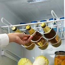 Kühlschrank Organizer Regal Flaschenhalter Bier Wein Küche Aufbewahrung halter