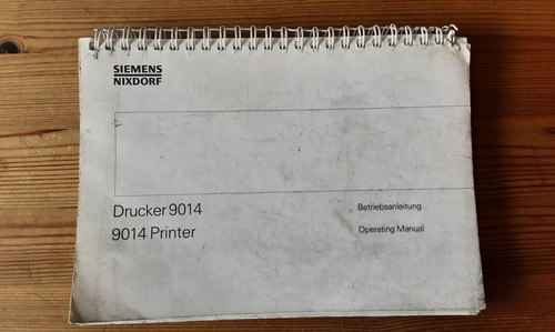 Siemens nixdorf drucker - drucker, 9014