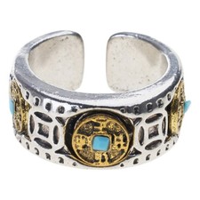 Spinning Traditional Coin Ring