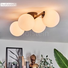 Decken Lampe Glas weiß Flur