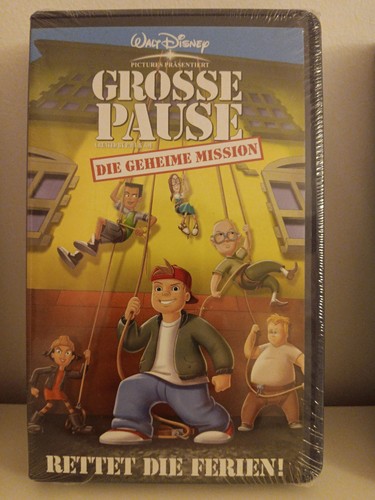 Walt disney vhs - grosse, pause