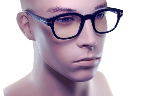 Tom ford blau block brille - tom,