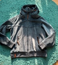 Naketano Jacke XL blau Samt