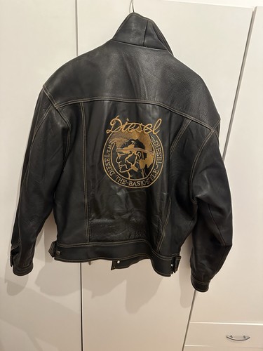 Diesel lederjacke leather - lederjacke,