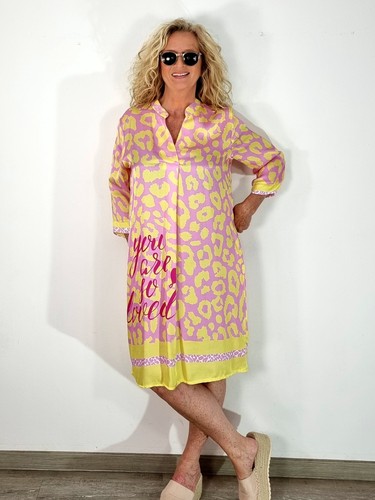 Damen sommerkleid leo - leo, print