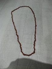 Edelstein Splitter Heilstein Getrommelt Ohne Verschluß Halskette Goldfluss 