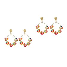  2 Pairs Statement-ohrringe