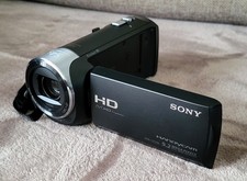 Sony Handycam HDR-CX240E Camcorder Kamera Schwarz 9,2 Megapixel 55 Fach Zoom 
