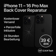 iPhone Back Cover Reparatur
