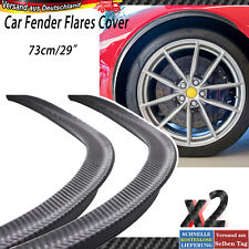 2 Kotflügelverbreiterung Radlauf Verbreiterung Kotflügel Zierleisten Kohlefaser