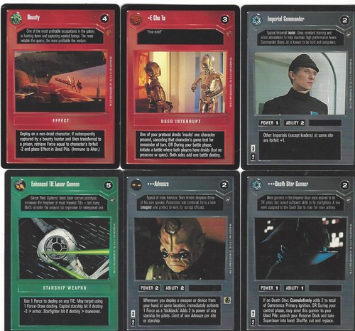 Cards star wars - cards, customizable