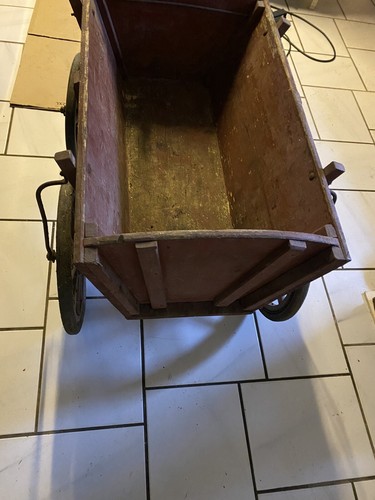 Alter handwagen holzwagen - alter,