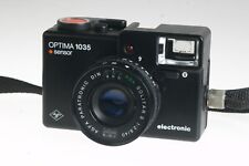 Agfa Optima 1035 sensor electronic mit Agfa Solitar S 2,8/40 mit Tasche & Riemen