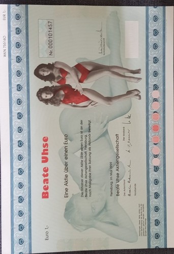 Beate uhse aktie incl - incl., coupon
