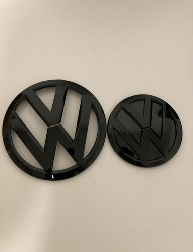 Emblem set schwarz vorne - t6,
