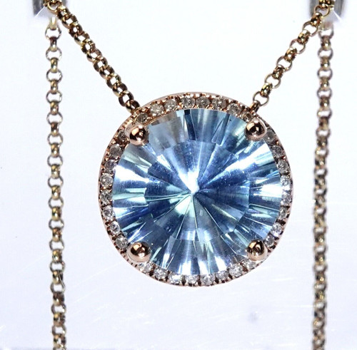 Collier gold topas 8ct - gold,