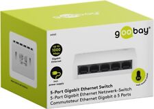 goobay 5-Port Gigabit Ethernet Netzwerk-Switch