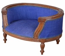 Hundebett Hundesofa Barock Hundecouch Mops Katzenbett Katzensofa Hundekissen