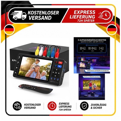 Vhs digitalisieren konverter - vhs,