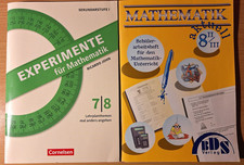 Experimente für Mathematik 7/8 Cornelsen + Schülerarbeitsheft 8