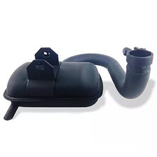 Neue Auspuffanlage Schwarz