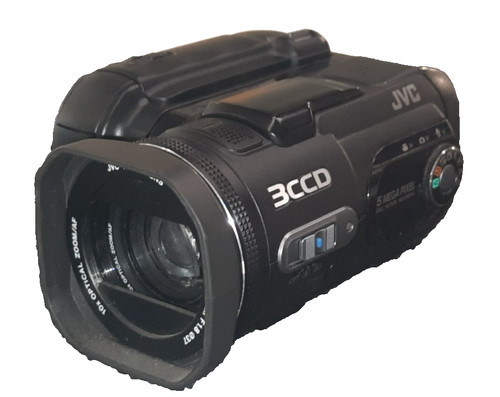 3ccd camcorder jvc - jvc, gz-mc500e