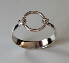 HANS HANSEN DÄNEMARK WUNDERSCHÖNER ARMREIF MASSIV 925/-STERLINGSILBER