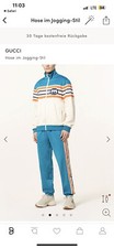 Gucci Jogginganzug original mit Rechnung 