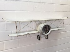 Vintage Flugzeug Regal Uhr