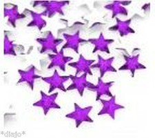 20 Stern Glitzerstein Acryl 3