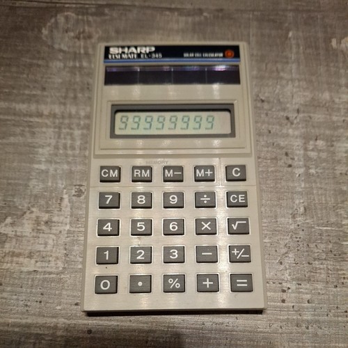 Sharp elsimate 345a - el-345a, solar