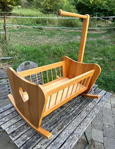 Holz schaukelwiege babywiege - holz,