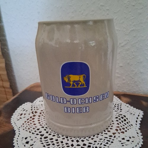 Bierkrug goldochsen ulm 5 - bierkrug,