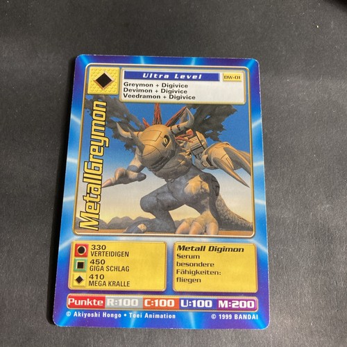 Metallgreymon ultra - dw-01,