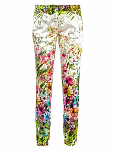 Jeans heine blumen hose - blumen,