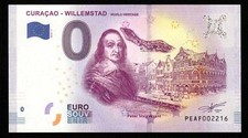 0 Euro Souvenir Ticket - CURAÇAO - WILLEMSTAD WORLD HERITAGE 2019-1 NEU / UNC