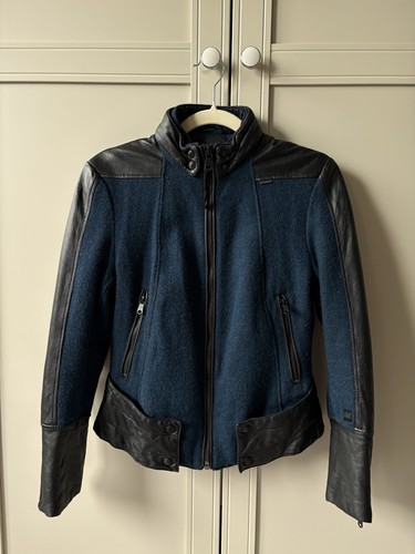 Star lederjacke wolljacke - lederjacke,,