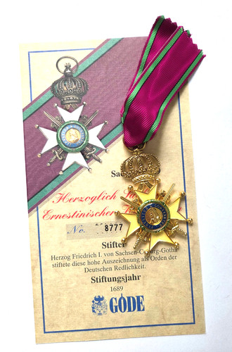 Göde abzeichen herzoglicher - abzeichen, --herzoglicher