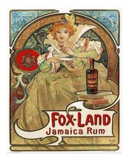 Jugendstil Wandkunst Elegante