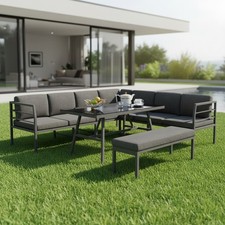 Essgruppe Aluminium Lounge