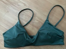 Bikini Oberteil H&M 42 Dunkelgrün Wattiert. 85A-B