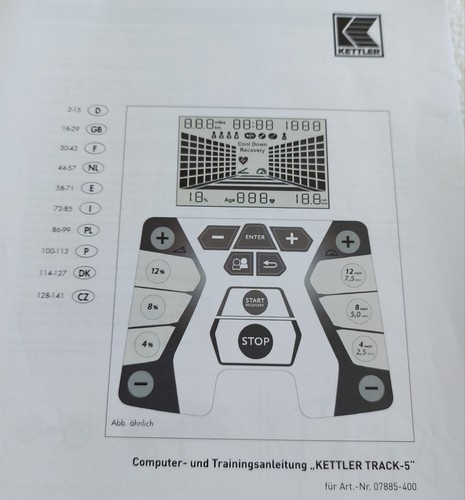 Laufband kettler track - kettler, 5