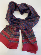 % 100 Seidenschal Herren